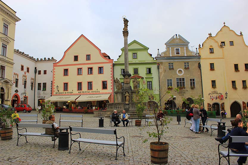 Cesky Krumlov: Altstadt