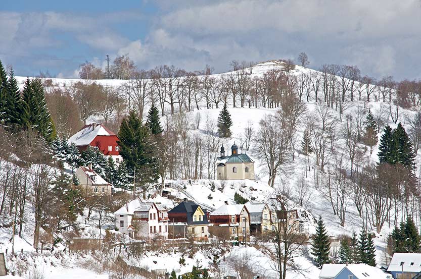 Das Städtchen Jachymov liegt in der Karlsbader Region im tschechischen Erzgebirge.