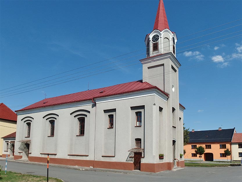 Černotín - Kirche des Hl. Cyrill und Method