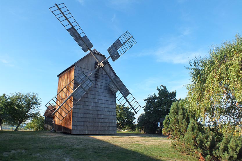 Windmühle in Partutovice