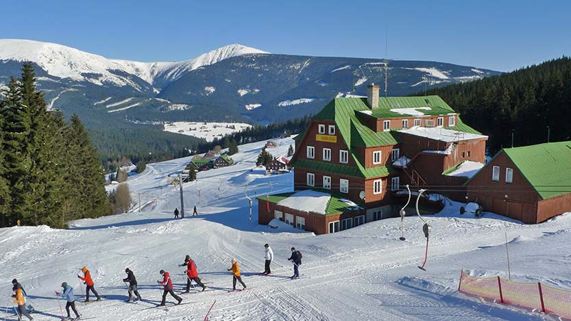 Skigebiet Pec pod Snezkou